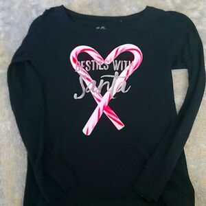 Lightweight Christmas Top By Justice Girls Size 8